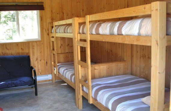 Chalet Hat Creek Ranch - Chambre lits superposés